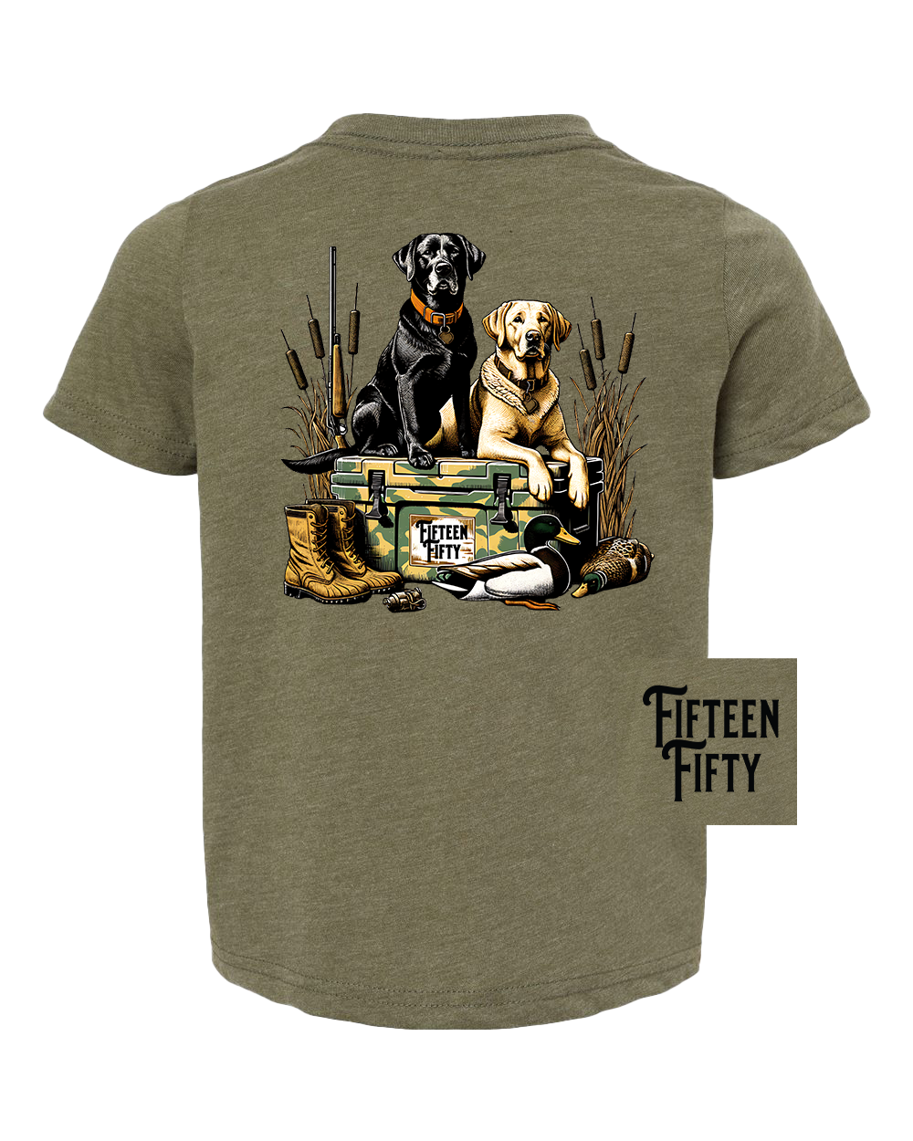 Dogs on Cooler Toddler Tee