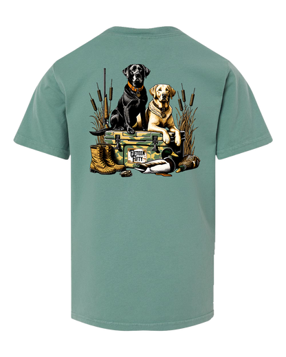 Dogs on Cooler Youth Tee