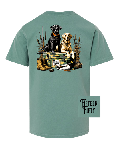 Dogs on Cooler Youth Tee