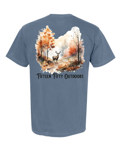 Fall Deer Pocket Tee
