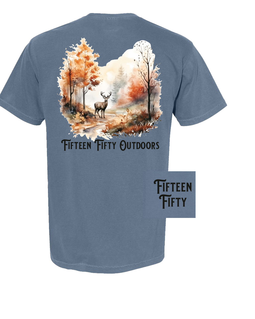 Fall Deer Pocket Tee