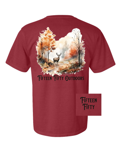 Fall Deer Pocket Tee