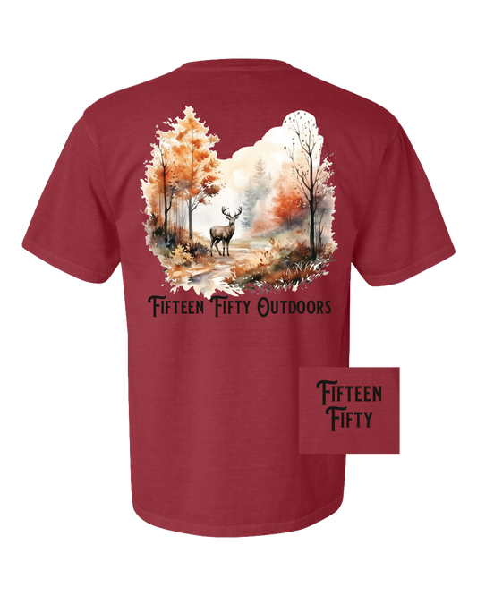 Fall Deer Pocket Tee