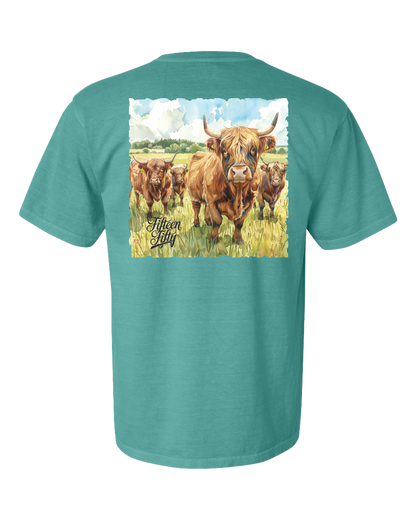 Highland Cows Youth Tee