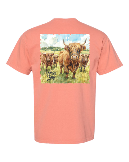 Highland Cows Youth Tee