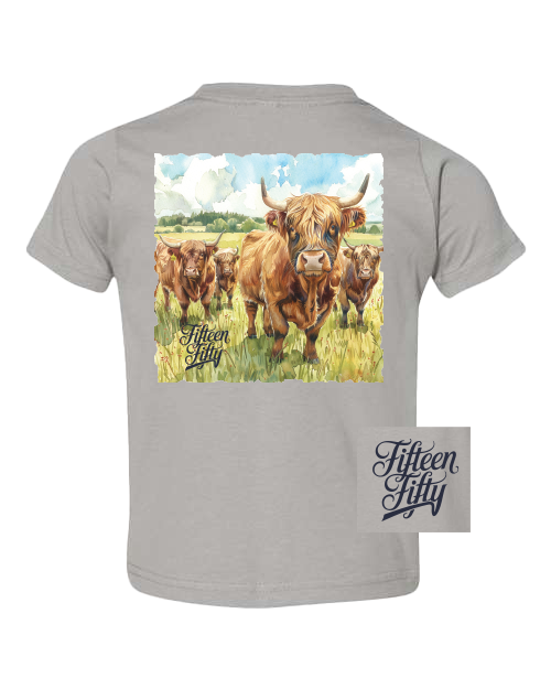 Highland Cows Toddler Tee