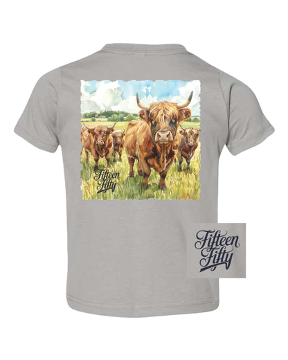 Highland Cows Toddler Tee