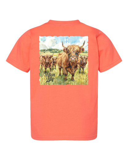 Highland Cows Toddler Tee