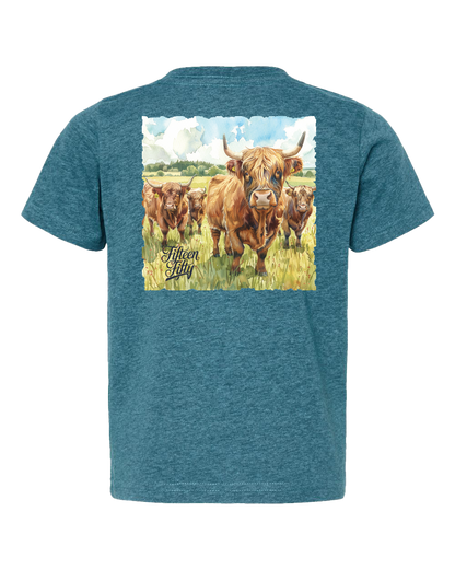 Highland Cows Toddler Tee