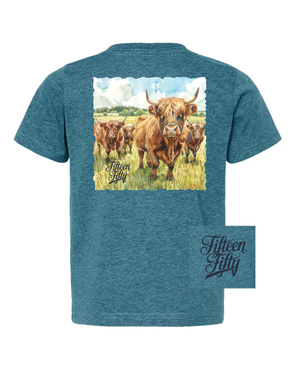 Highland Cows Toddler Tee