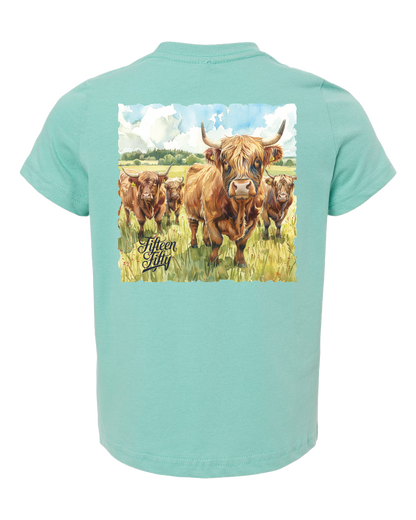 Highland Cows Toddler Tee
