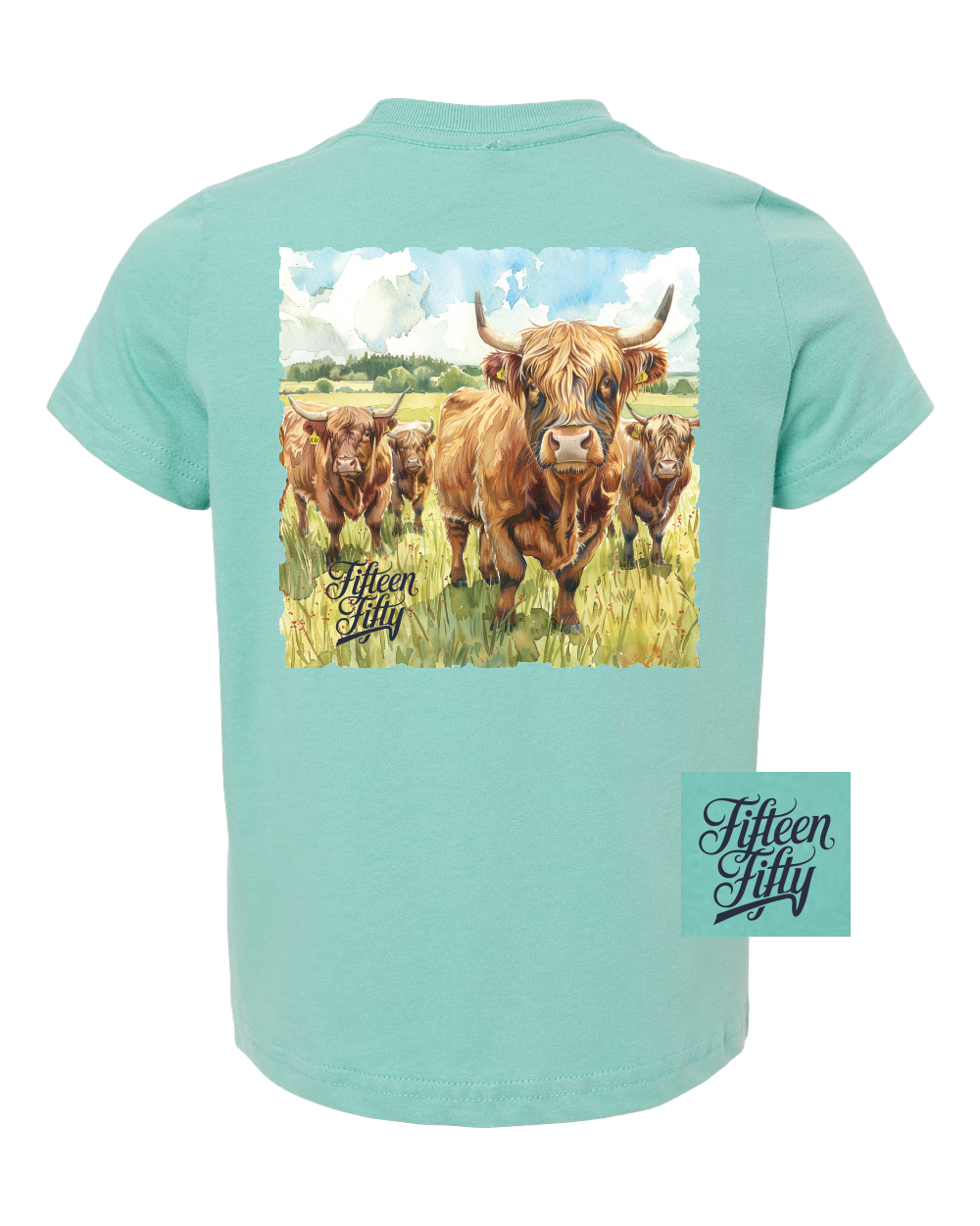 Highland Cows Toddler Tee