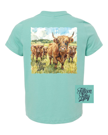 Highland Cows Toddler Tee