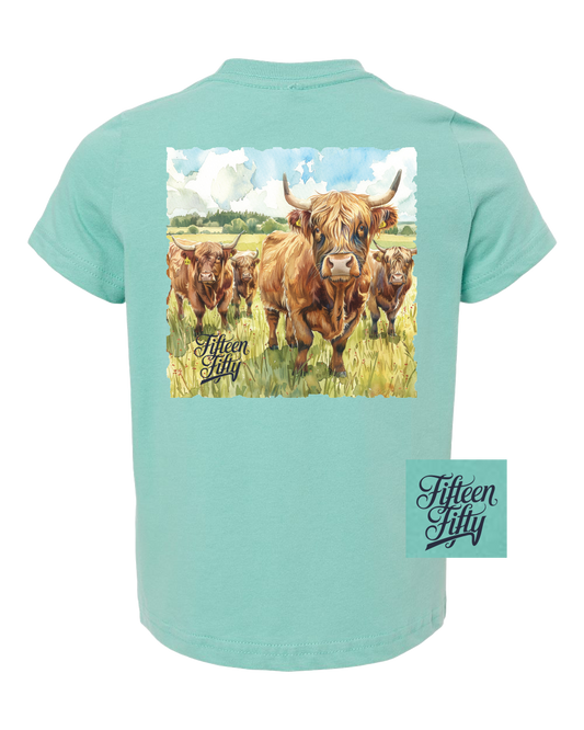 Highland Cows Toddler Tee