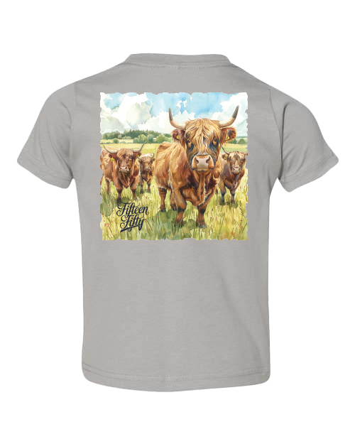 Highland Cows Toddler Tee