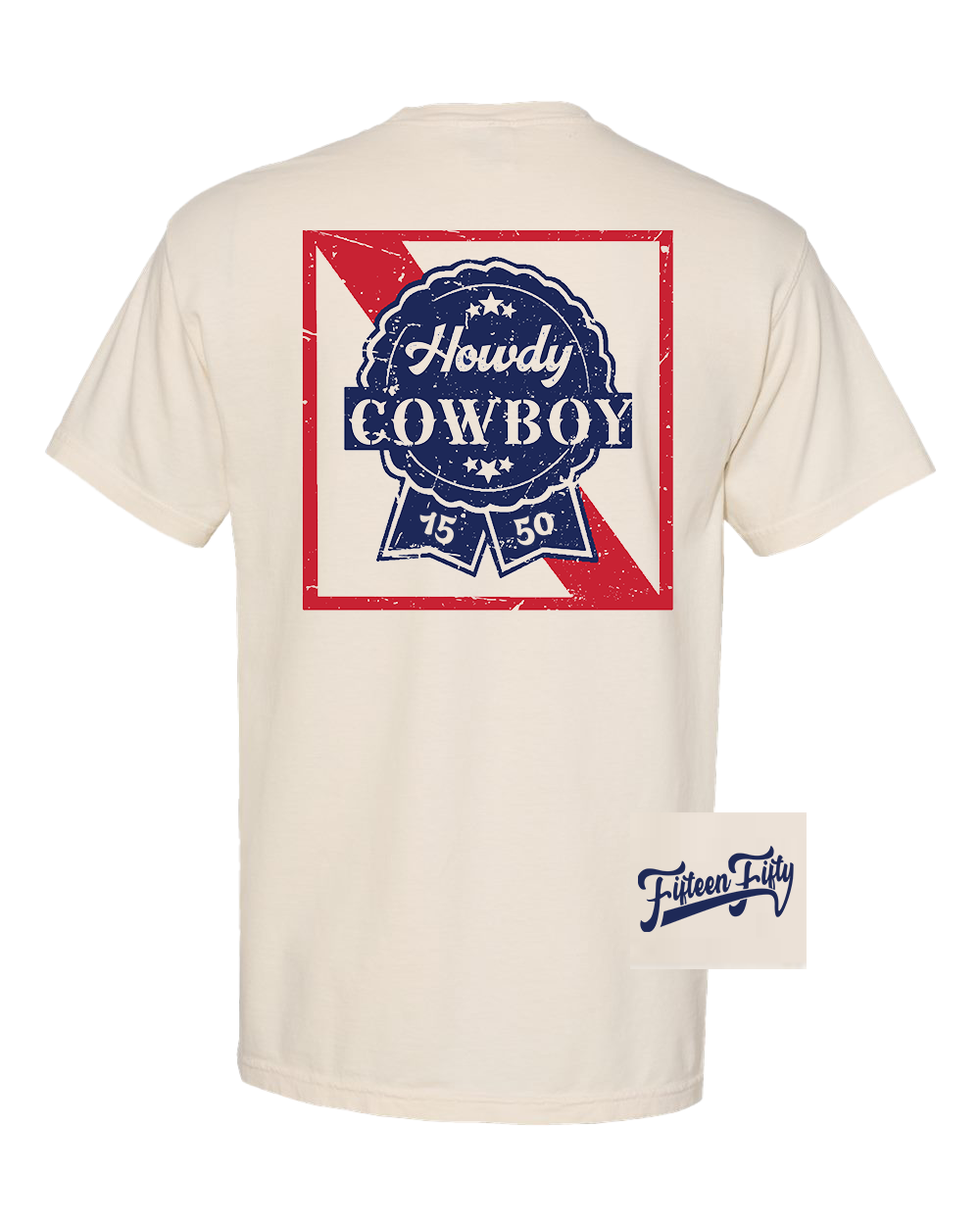 Howdy Cowboy Pocket Tee