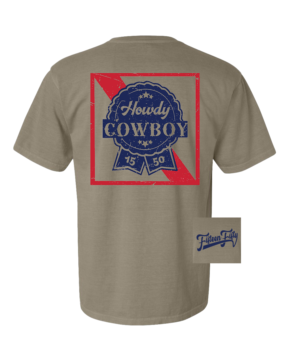 Howdy Cowboy Pocket Tee