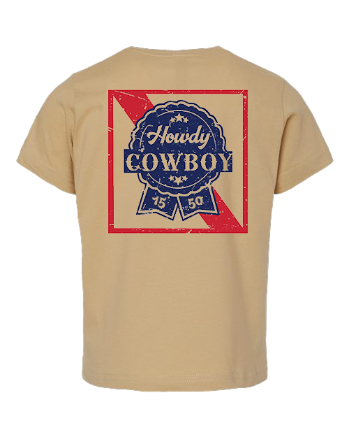 Howdy Cowboy Toddler Tee