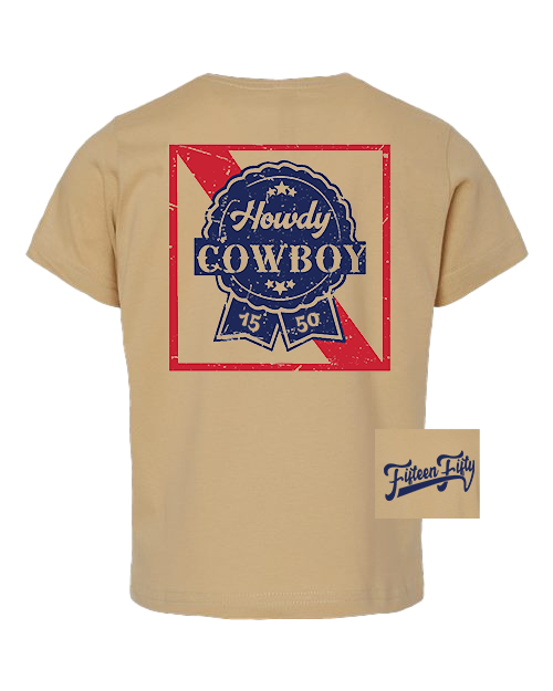 Howdy Cowboy Toddler Tee