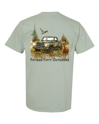 Hunt Truck Pocket Tee