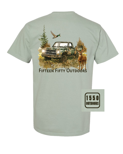 Hunt Truck Pocket Tee