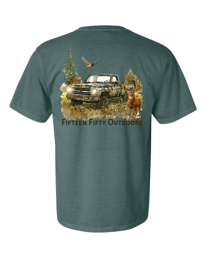 Hunt Truck Pocket Tee