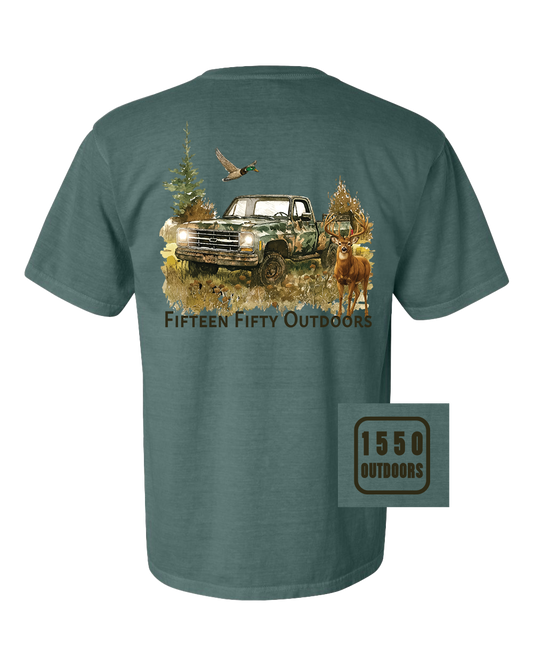 Hunt Truck Pocket Tee