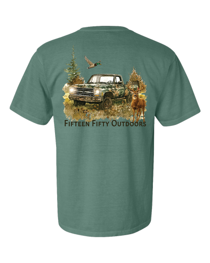 Hunt Truck Pocket Tee