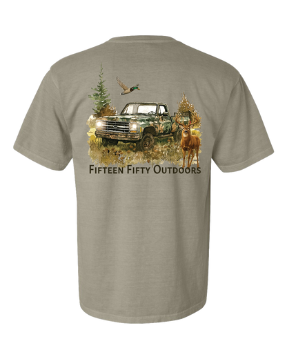 Hunt Truck Pocket Tee