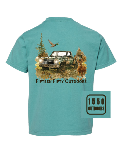 Hunt Truck Youth Tee