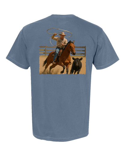 Rope and Ride Pocket Tee