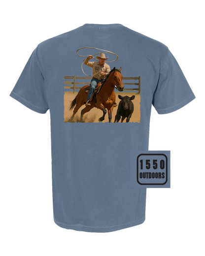 Rope and Ride Pocket Tee