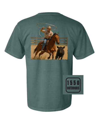 Rope and Ride Pocket Tee