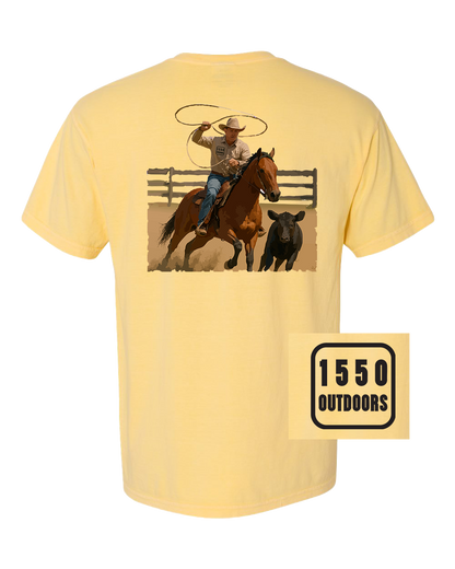 Rope and Ride Pocket Tee