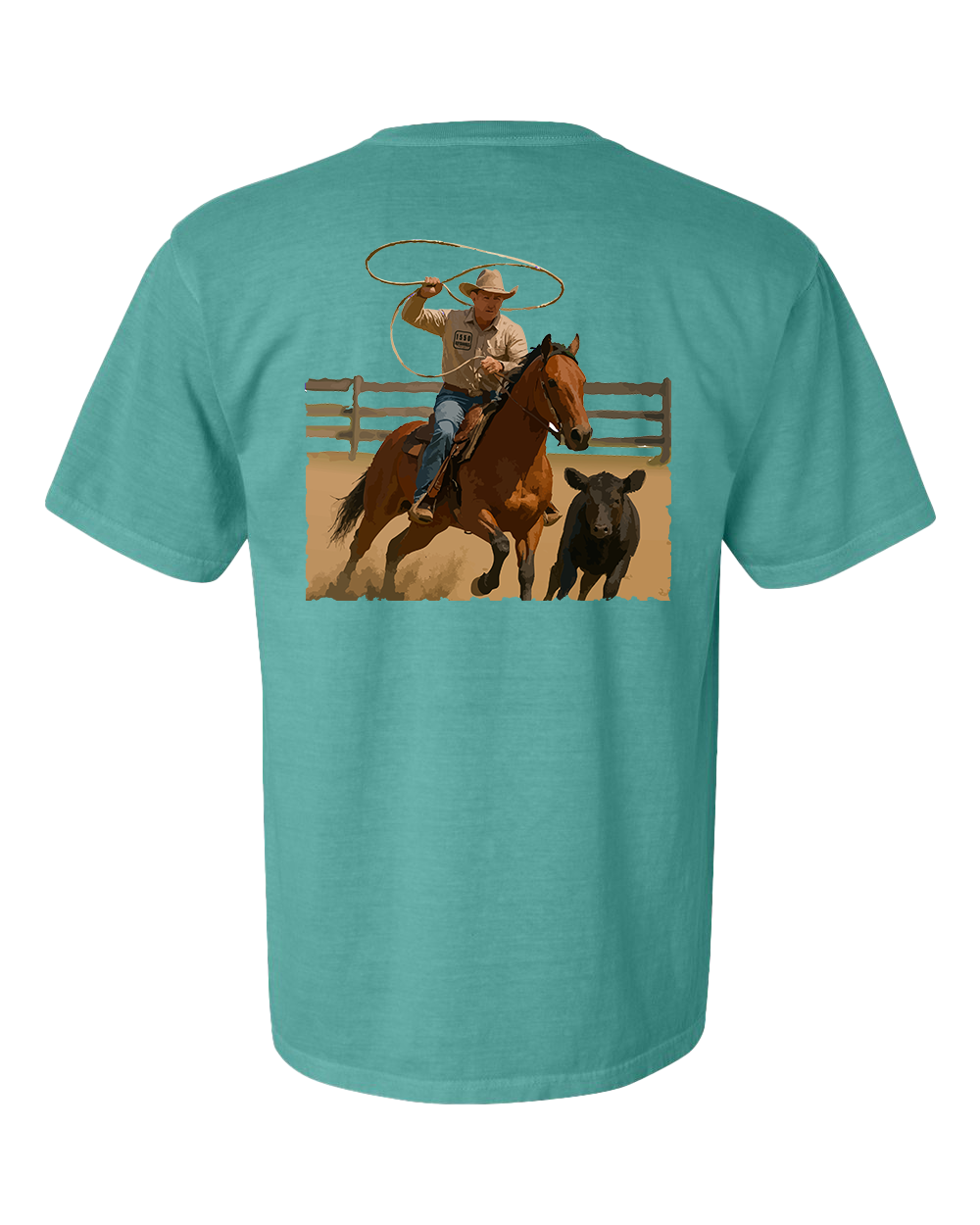Rope and Ride Pocket Tee