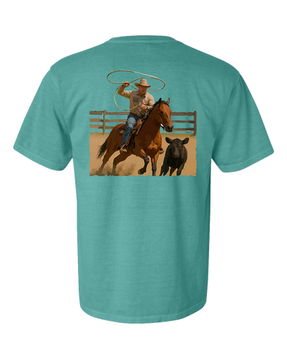 Rope and Ride Pocket Tee