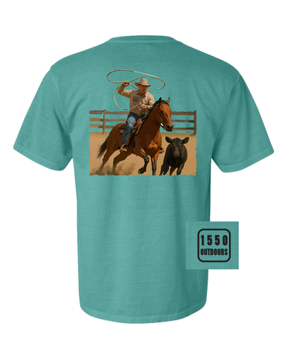 Rope and Ride Pocket Tee