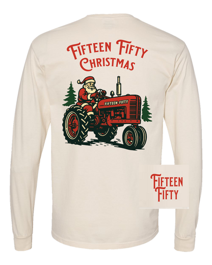 Fifteen Fifty Santa Tractor LS Tee