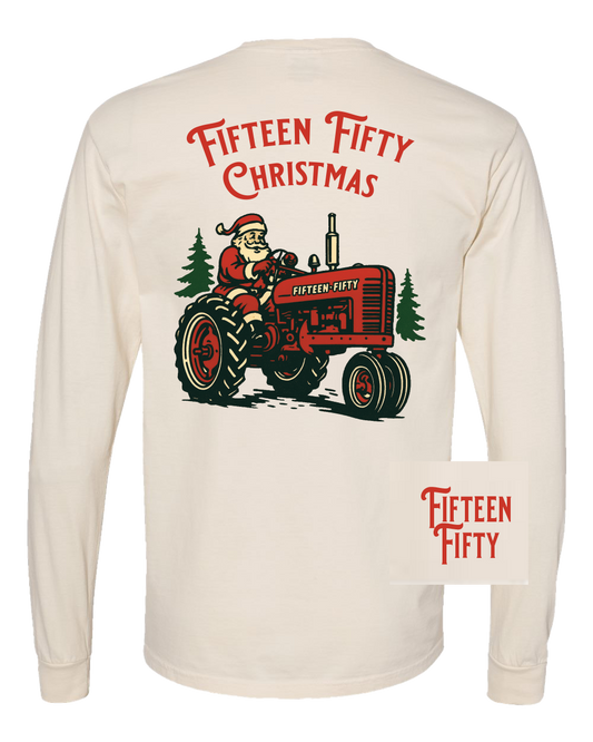 Fifteen Fifty Santa Tractor LS Tee