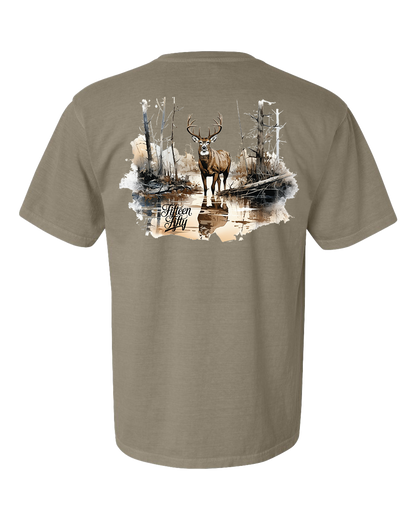 Swamp Deer Pocket Tee
