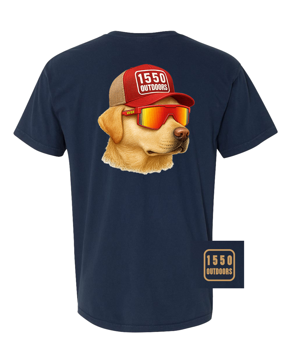 Trucker Hat Dog Youth Tee