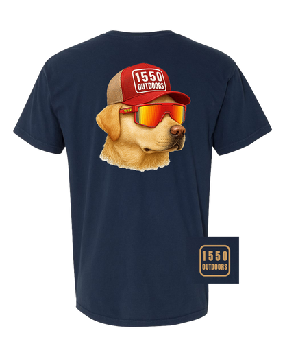Trucker Hat Dog Youth Tee