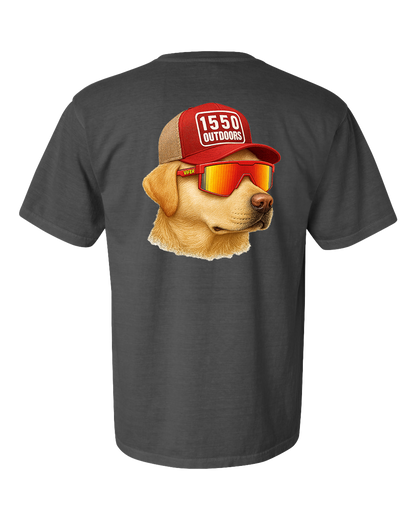 Trucker Hat Dog Youth Tee