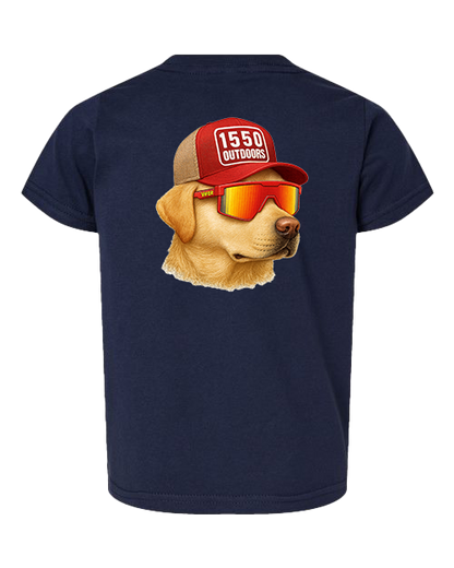 Trucker Hat Dog Toddler Tee