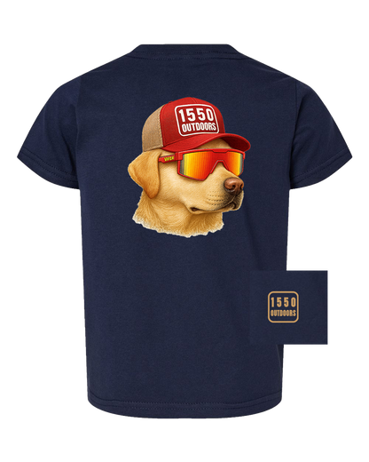 Trucker Hat Dog Toddler Tee