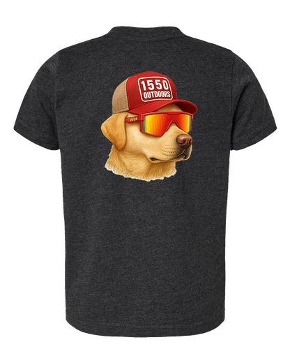 Trucker Hat Dog Toddler Tee