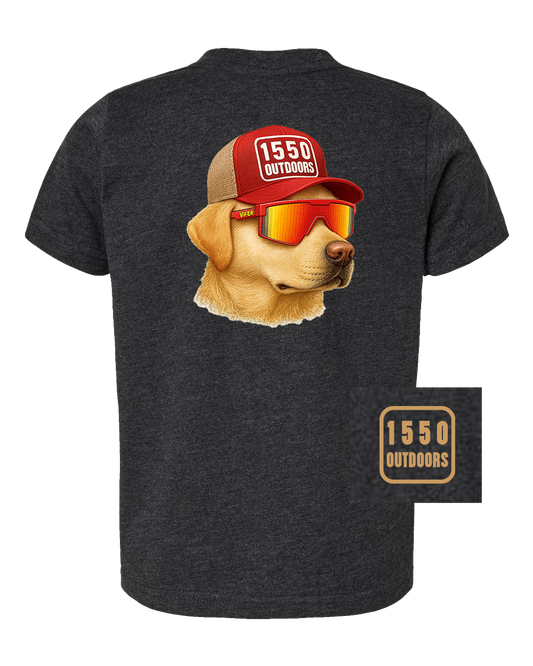 Trucker Hat Dog Toddler Tee