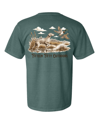 Weimaraner Heritage Pocket Tee