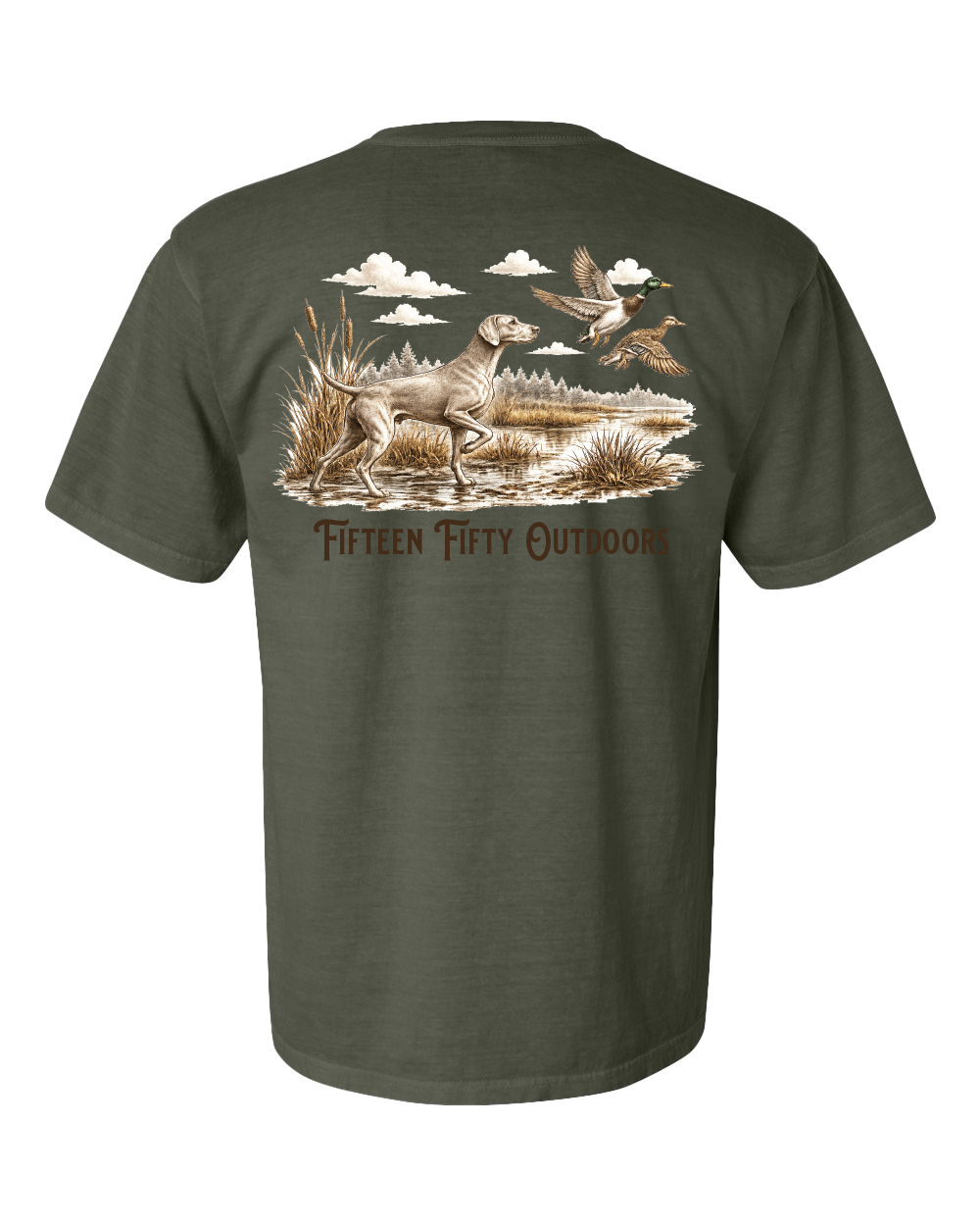 Weimaraner Heritage Pocket Tee
