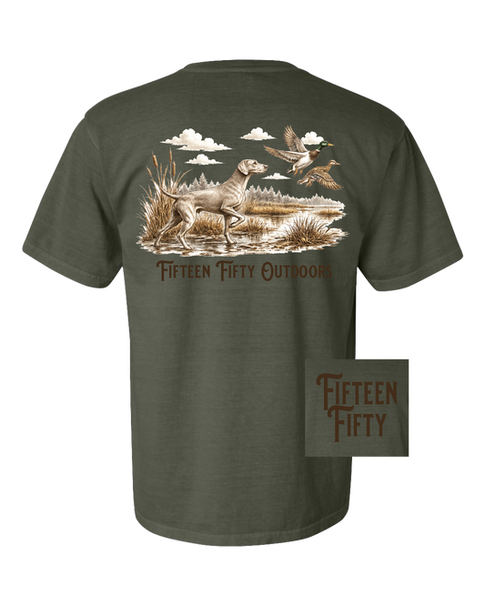 Weimaraner Heritage Pocket Tee